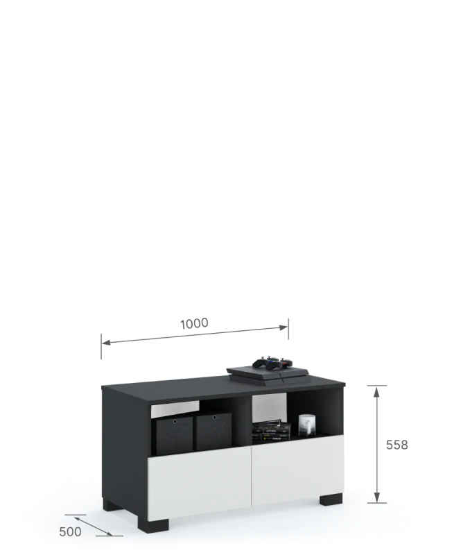 Szafka RTV 100 UNI Dark