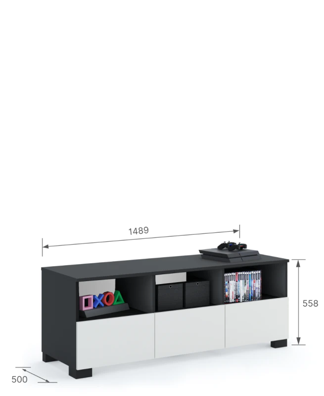 Szafka RTV 150 UNI Dark