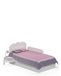 Łóżko 90x170 Bianco Fiori