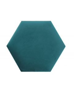 Panel Heksagon Turquoise Piano