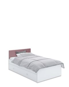 Łóżko 120x200 S White Pink