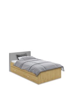 Łóżko tapicerowane 120x200 Oak Stone