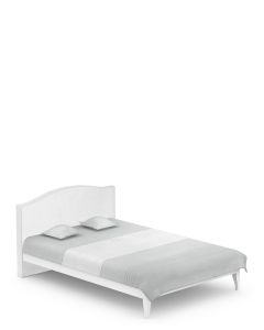 Łóżko tapicerowane 140x200 ReStyle White