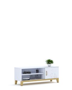 Szafka RTV 130 Garden White