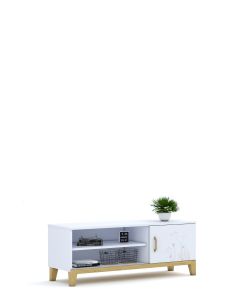 Szafka RTV 130 Garden White