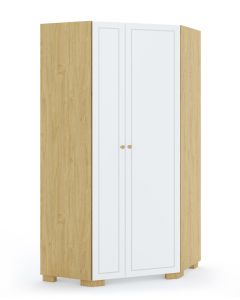 Szafa narożna Frame Oak White