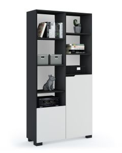 Regał 100 Uni Dark Grey