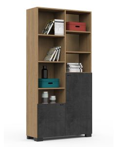 Regał 100 Go! Concrete Oak