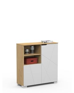 Regał niski 100 X Oak