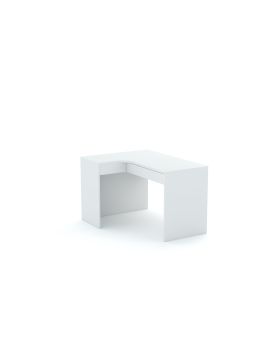 Biurko narożne B45 125x95 L White