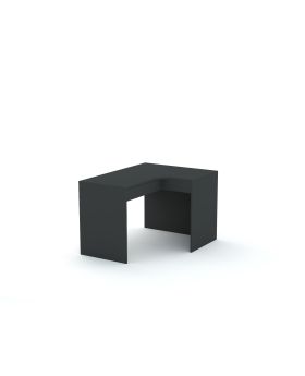 Biurko narożne B58 125x95 P Antracyt