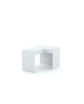 Biurko narożne B58 125x95 P White