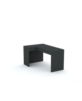 Biurko narożne B45 145x95 L Antracyt
