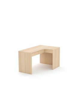 Biurko narożne B58 145x95 P Dąb Lindberg