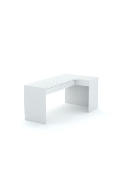 Biurko narożne B45 165x95 L White