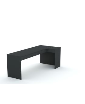 Biurko narożne B45 205x95 L Antracyt