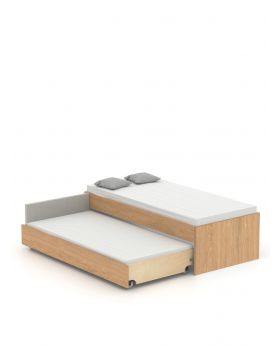 Łóżko Double 90-N WHITE OAK STONE V