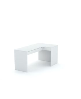 Biurko narożne B58 165x95 L White
