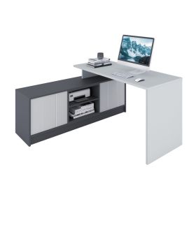 Biurko L4 145 Stone Grey