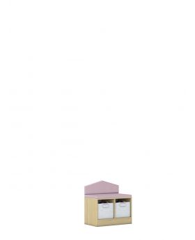 Ławka 75 Dąb Lindberg&Pink