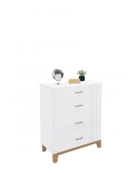 Komoda 90 Hygge White