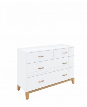 Komoda 130 Hygge White