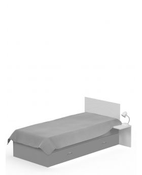 Łóżko 90x190 X Grey