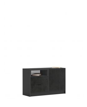 Komoda 120 Mode Concrete Dark