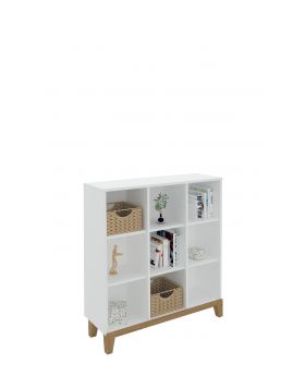 Biblioteczka Scandi White