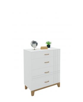 Komoda 90 Hygge White