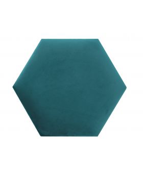 Panel Heksagon Turquoise Piano