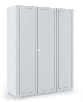 Szafa 150 Frame White Grey