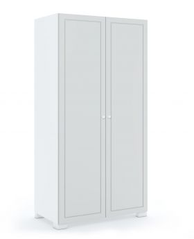 Szafa 100 Frame White Grey