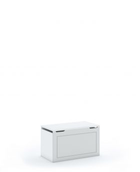 Skrzynia Frame White Grey