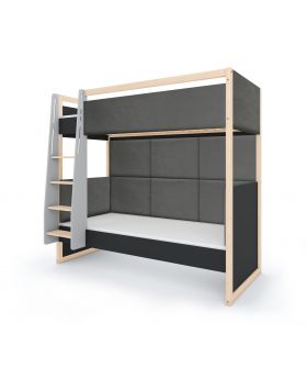 Łóżko Dual Lewe DARK ANTHRACITE V