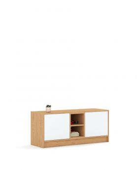 Szafka RTV 125 Mode White Oak