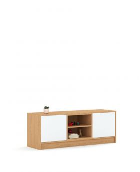 Szafka RTV 145 Mode White Oak