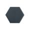 Panel Heksagon Anthracite Cloud 97