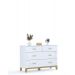 Komoda 130 Garden White