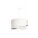 Lampa Tulip White&Grey