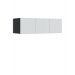 Nadstawka szafy 150 Uni Dark Grey