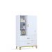 Regał niski 100 Garden White