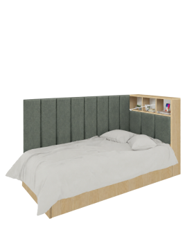 Łóżko Chill 90 Dąb Lindberg Sage Cloud 33