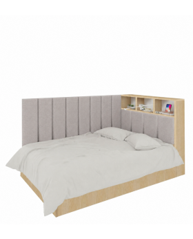 Łóżko Chill 120 Dąb Lindberg Grey Cloud 81
