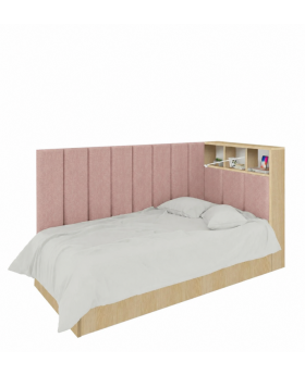 Łóżko Chill 90 Dąb Lindberg Blush Cloud 60
