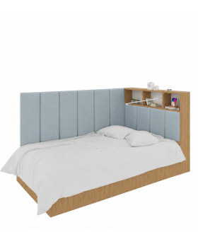 Łóżko Chill 120 Oak Mint Cloud 70