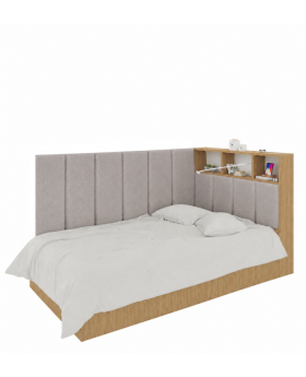Łóżko Chill 120 Oak Grey Cloud 81