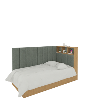 Łóżko Chill 90 Oak Sage Cloud 33