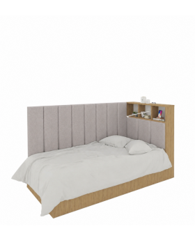 Łóżko Chill 90 Oak Grey Cloud 81