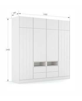 Szafa 240-4-60/240 Mode WhiteLine